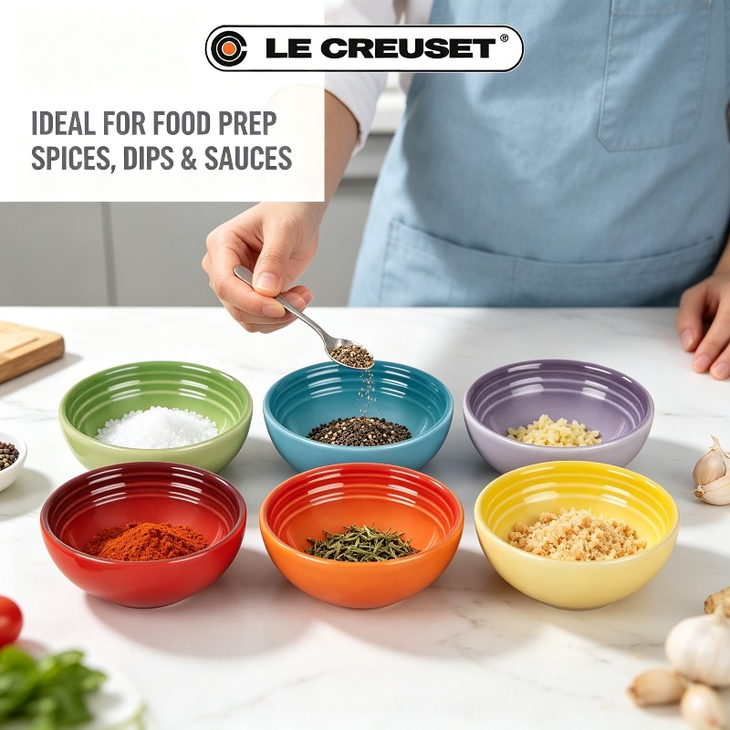 Meal Prep Kitchen - Set di 6 ciotole in gres