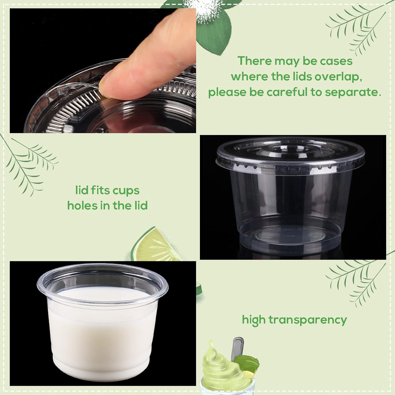 Bicchieri in plastica da 8/10  - Sauce Dipping Cup recensione e prezzo